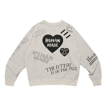 Human Made - "Graffiti" Gray Sweatshirt