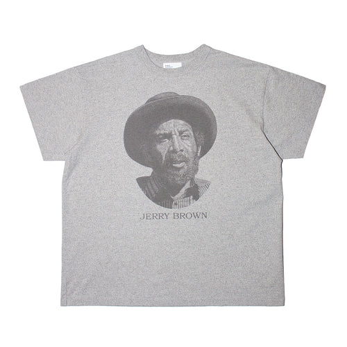 Better™ Gift Shop / Nexus VII / Summer Records - “Jerry Brown” Grey S/S T-Shirt