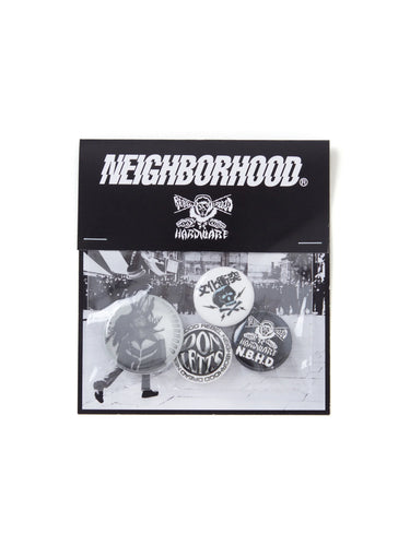 Neighborhood x Rebel Dread Hardware - Pin Button Set