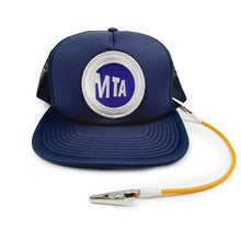 An Honest Living - "The MTA ‘Department-Issued’" Navy Blue Trucker Snapback, with Windproof Clip (Fall Edition)