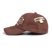 Poche Studio - "Outline Logo" Brown LTTT Hat