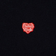 Human Made - "Heart Badge" Navy Knit Sweater